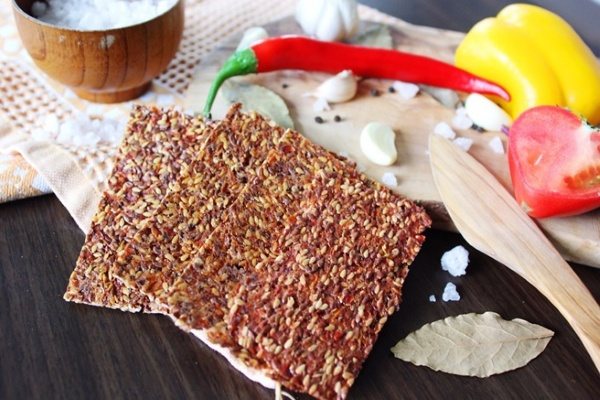 Хлебцы с семенами льна