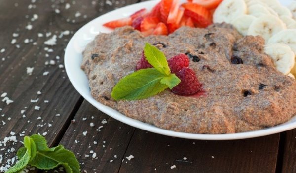 Каша с семенами льна