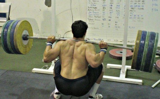 Подъем штанги