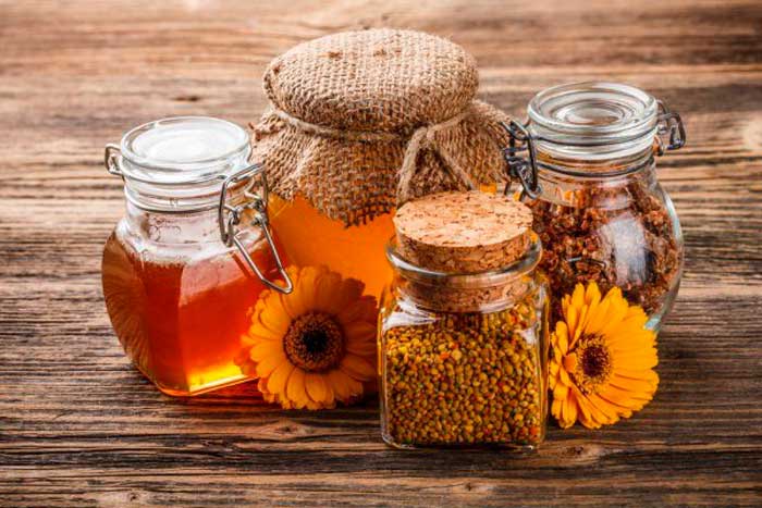 прополис и мед