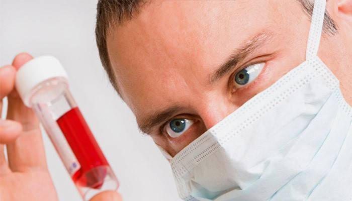 Проведение анализа крови