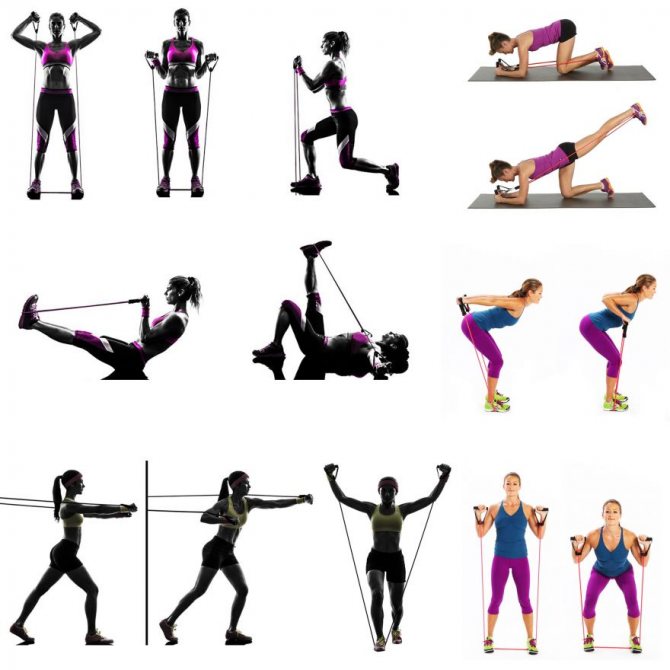 Самые эффективные упражнения для спины с эспандером: комплекс для женщин и мужчин