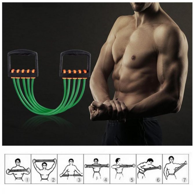 Самые эффективные упражнения для спины с эспандером: комплекс для женщин и мужчин