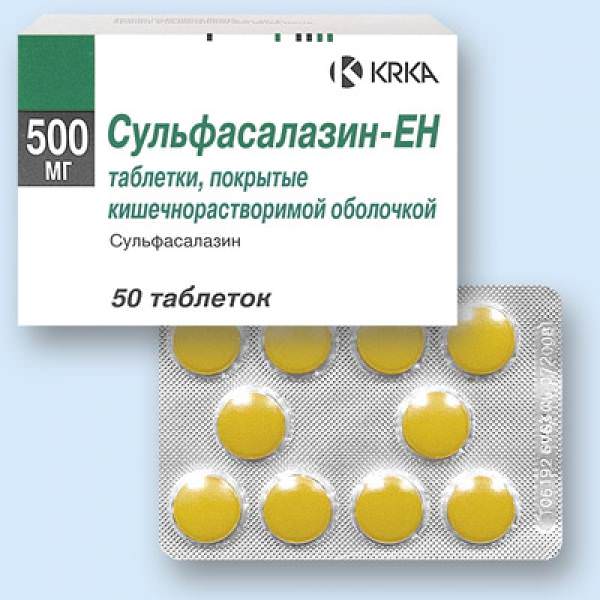 Сульфасалазин при ревматоидном артрите: отзывы и инструкция по применению