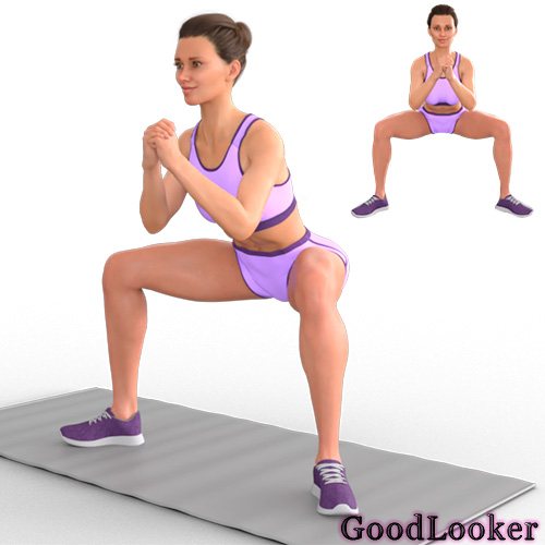 Сумо-приседание