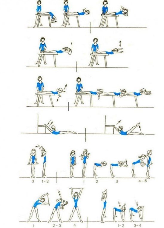 Тренировка для спины