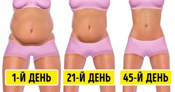 Упражнения стоя для похудения живота и боков